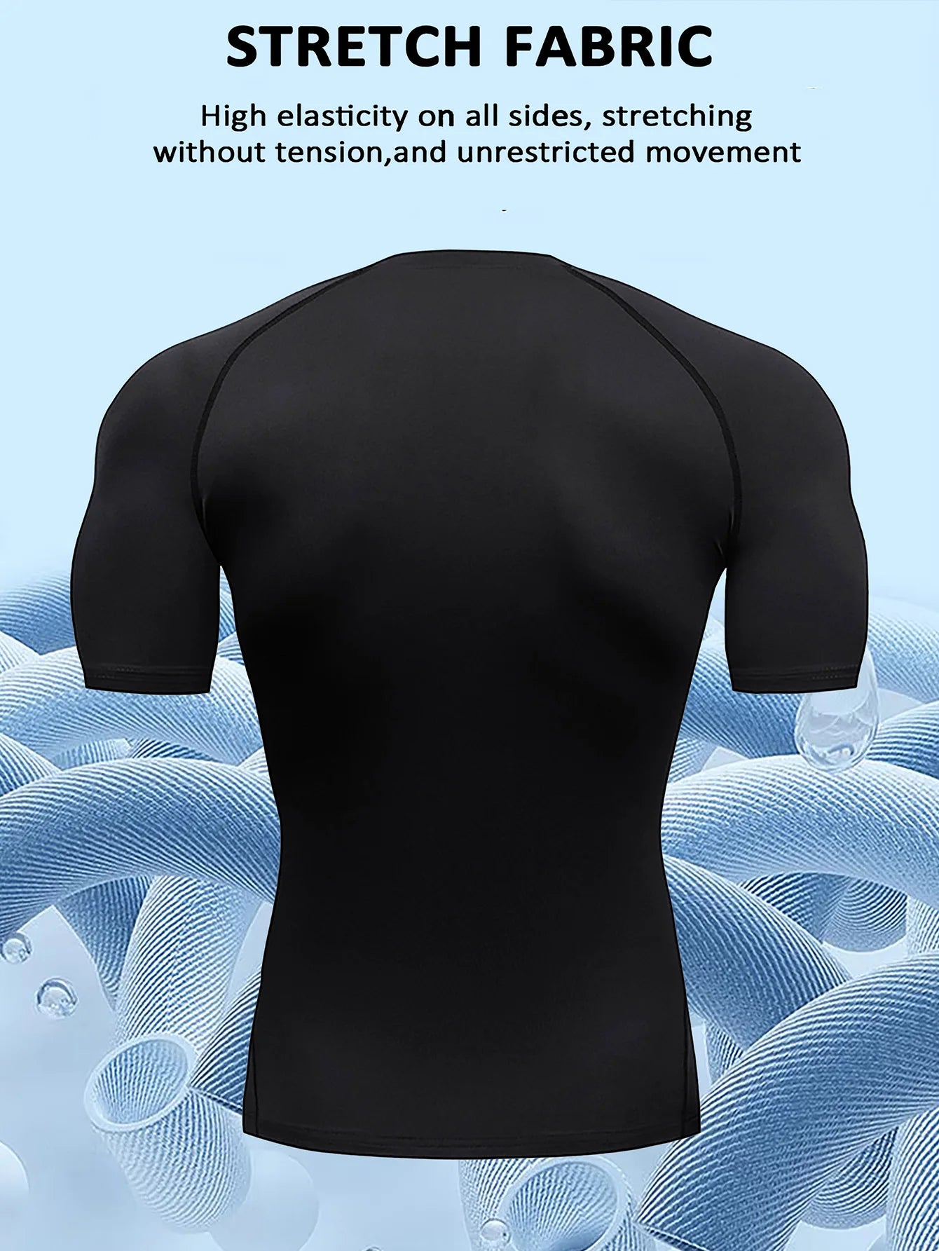 Camiseta Compressão Masculina Manga Curta — Leveza e Suporte