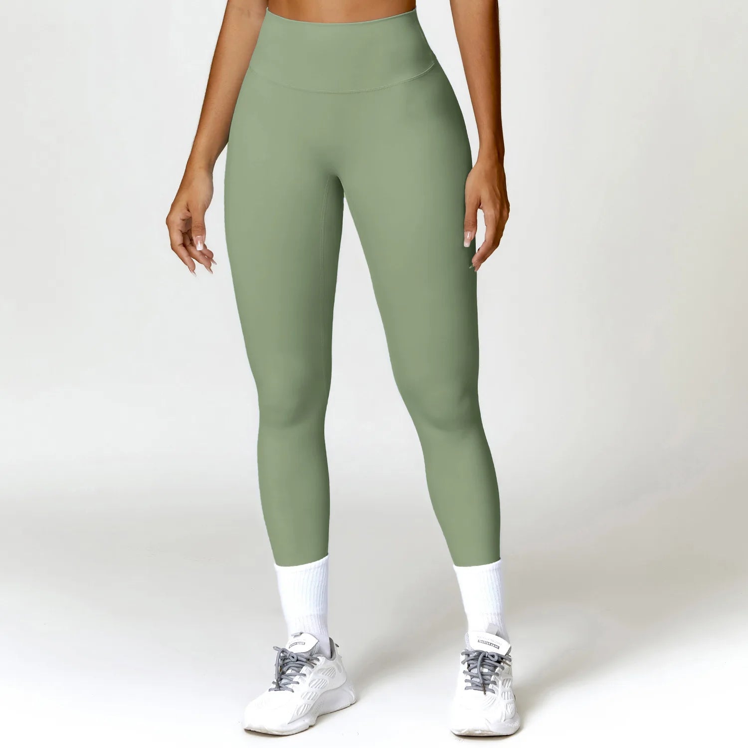 High Waist Gym Leggings Woman Workout Pants Female Running Scrunch Tights Women Push Up Sports Leggings Breathable Yoga Clothing