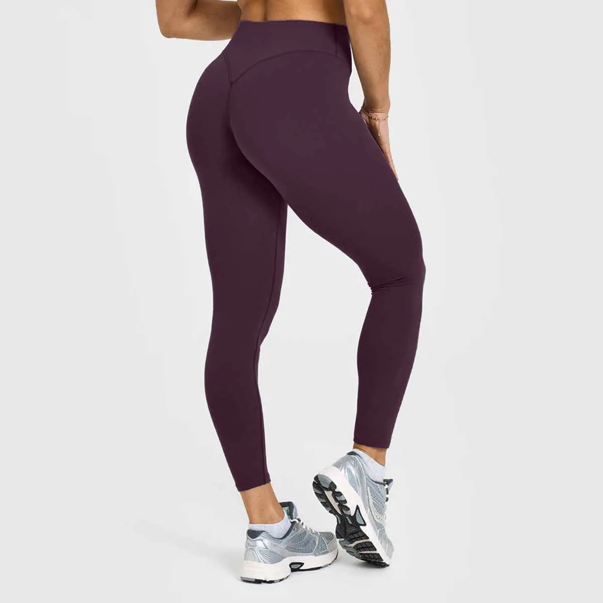 Calça Legging Feminina Nude Academia Cintura Alta Levanta Bumbum Esportiva Fitness Corrida Emagrecedora Comprida Legging Mujer Gym