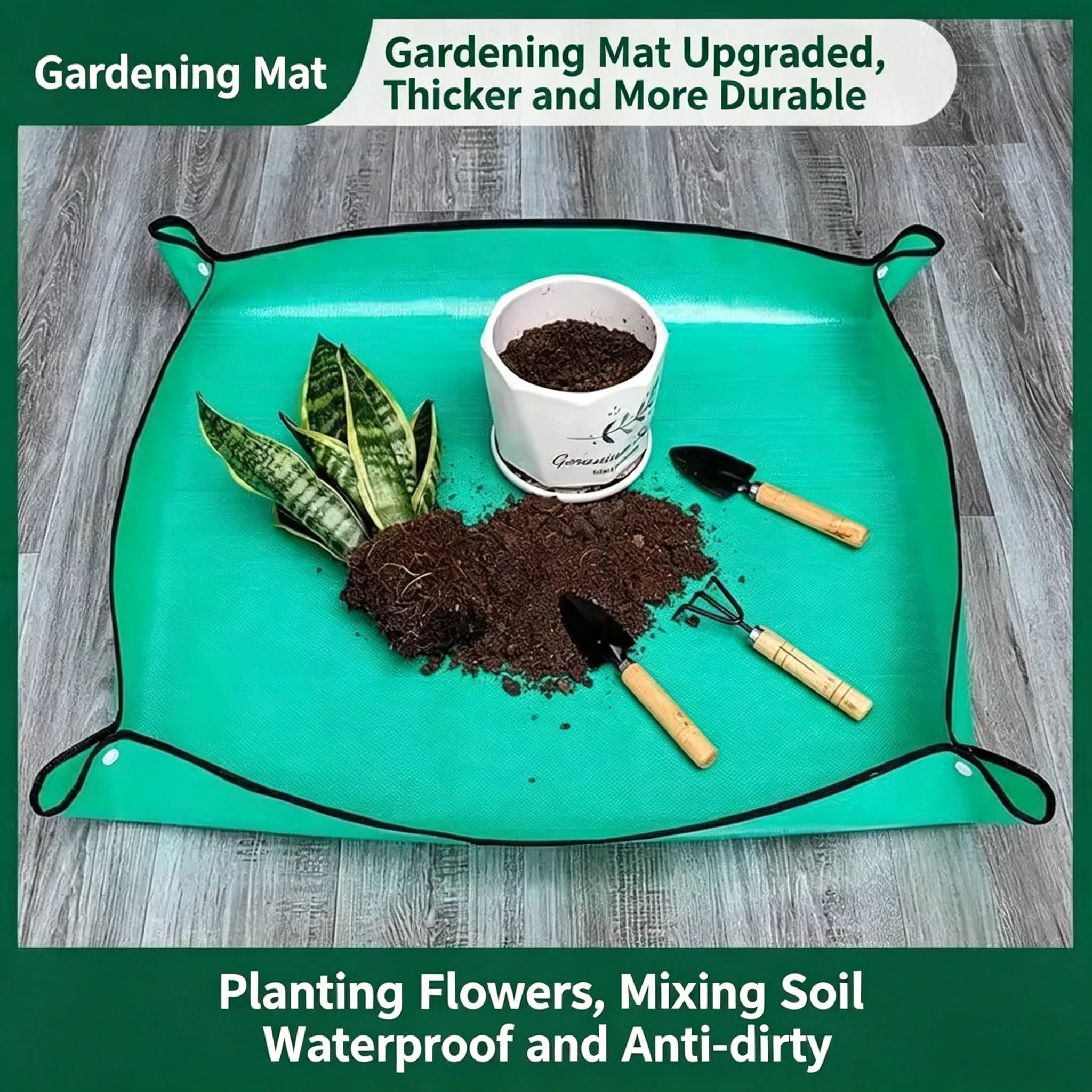 Garden mat, waterproof and thickened