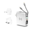 Power Bank 10000mAh 15W Carregamento Rápido Sem Fio Plug AC