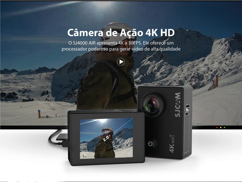 Sjcam Sj4000 Air - Full Hd - 4K 30FPS 2.4G