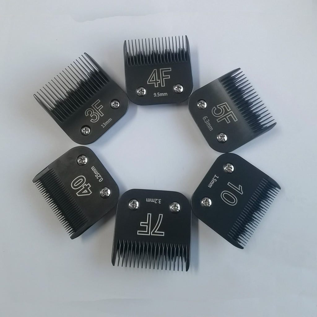 Cachorro clipper A5 blade Preto cor A series fit Andis oster laube...