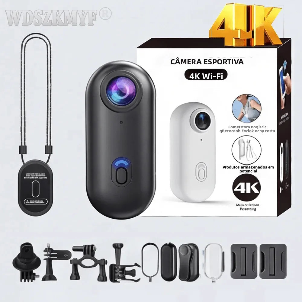 4K HD Motorcycle - Mini Recorder - Finger WIFI Action