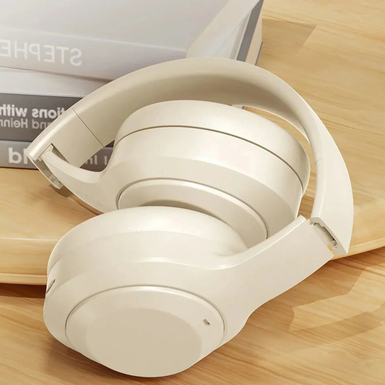 Fone de ouvido sem fio, headset de longo alcance, fone de ouvido para celular/iPad, headset sem fio para jogos