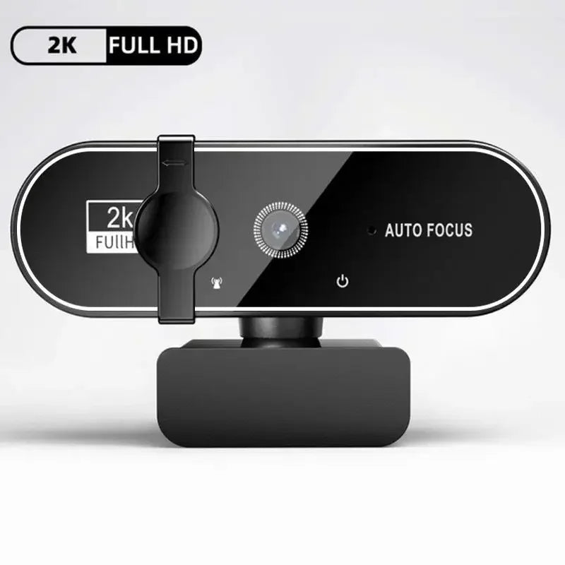 4K Webcam Video - Camera 2K - Autofocus Streaming Web