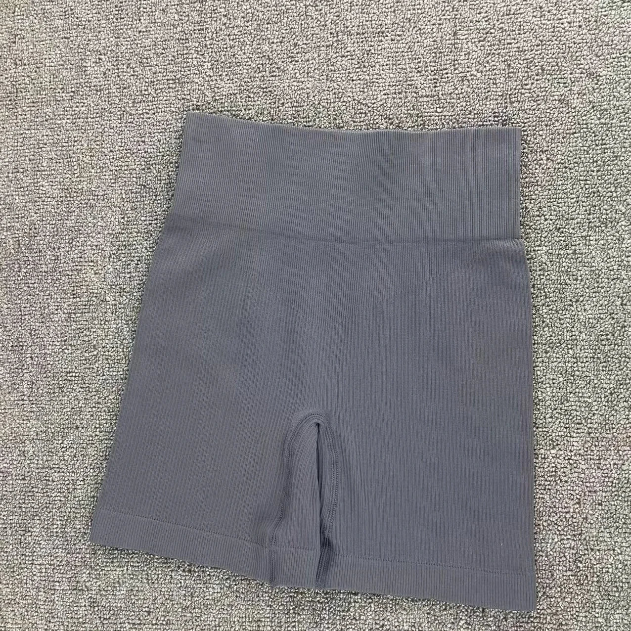 Women Seamless Knited Shorts High Waist Hip Lift Tights Gym Workout Running High Elastic Fashion Slim Yoga Fitness Leggings