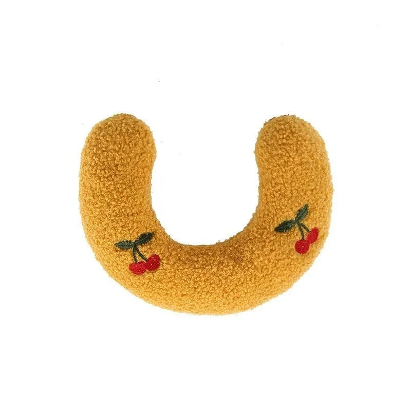 Almofadas Fofas de Gato Travesseiros para Gatos Gatinhos Cães Pequenos Travesseiro de Dormir Travesseiro em U Macio para Gatos Brinquedos para Gatos Suprimentos para Animais de Estimação