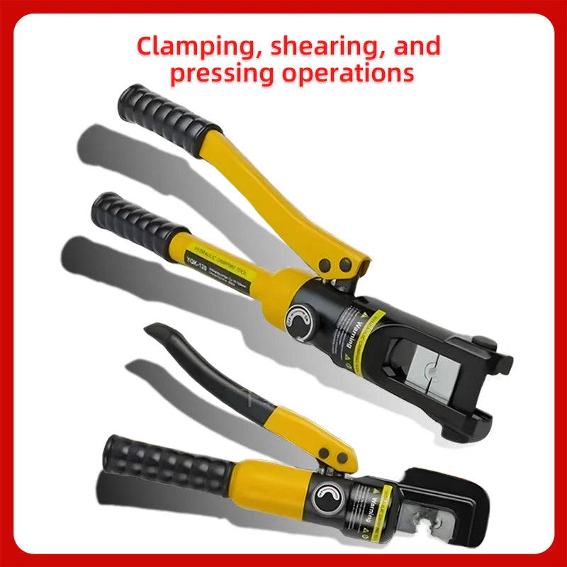JH 6T Hydraulic Crimping Pliers YQK-70(4-70) / YQK-120(10-120), Home DIY Hydraulic Tool for Cable Terminals