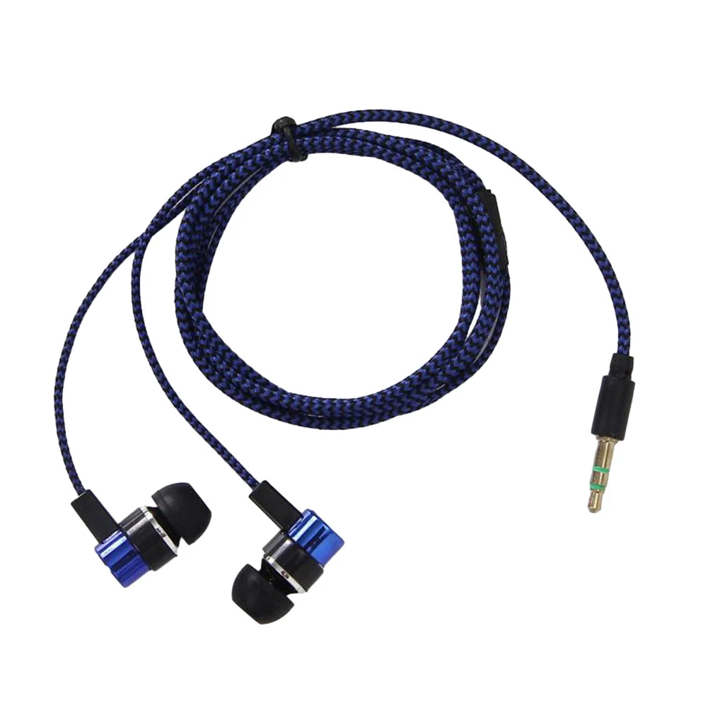 Experience Powerful Bass With In Ear Wired Headphones 3.5mm Stereo Earbuds For Mobile-Devices-Noise-Isolating-Design