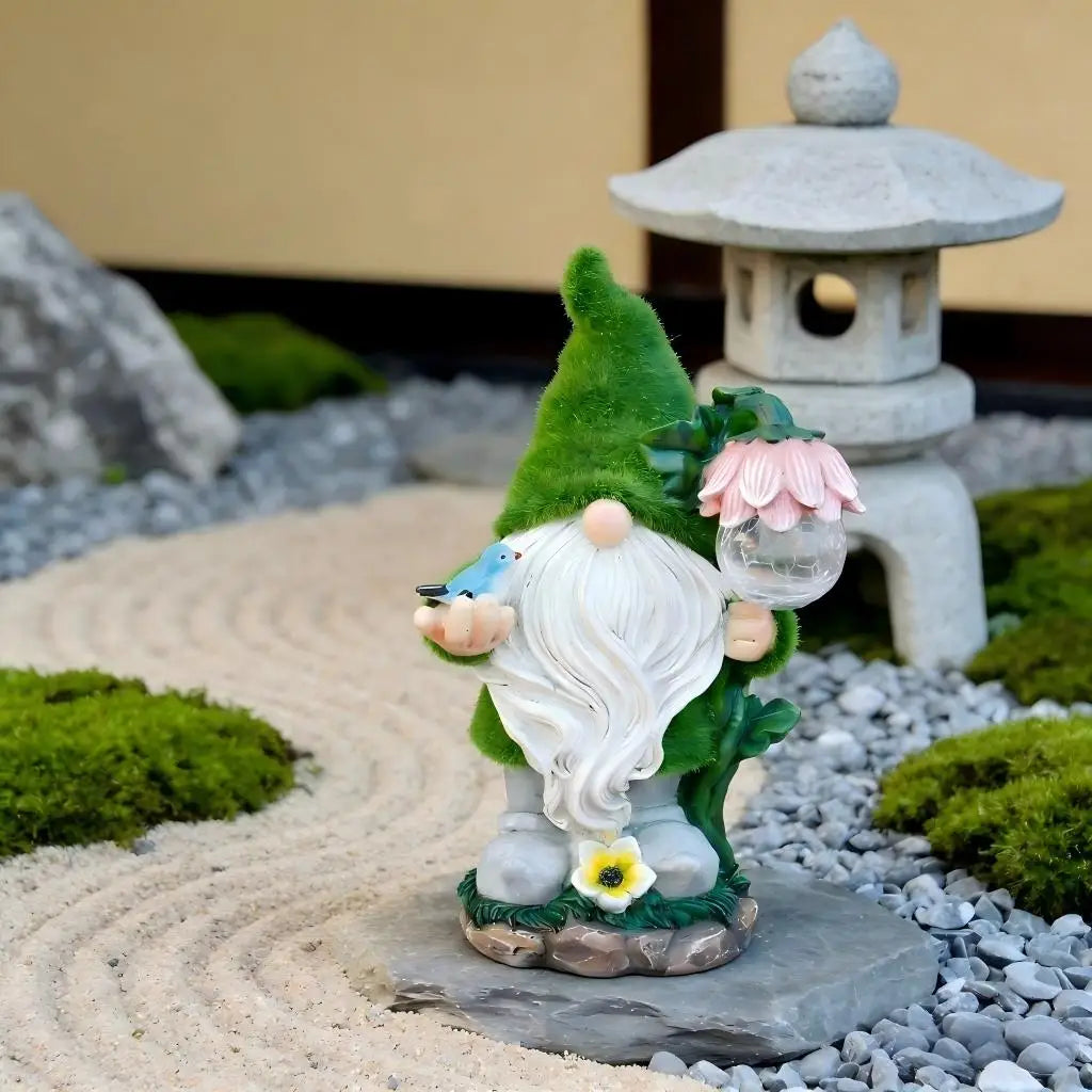Garden Gnome Solar Light Outdoor Waterproof