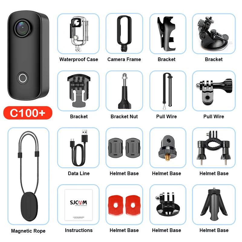 SJCAM C100 / - C100Plus Mini - Thumb Camera 1080P30FPS