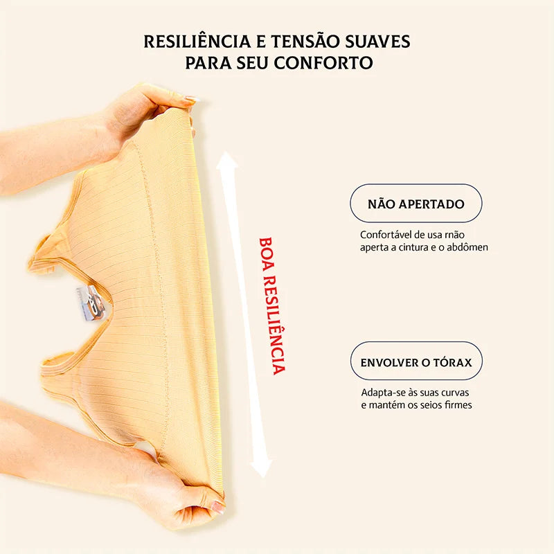 Sutiã Esportivo Feminino Respirável Roupa Íntima Feminina Fitness