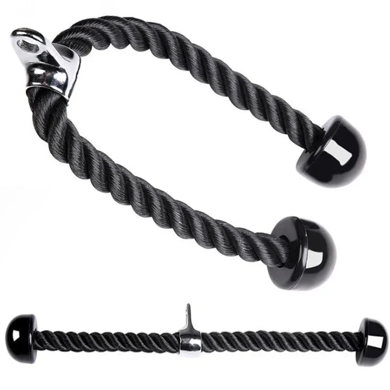 Tricep Rope Push Pull Down Cord For Bodybuilding Exercise Gym...