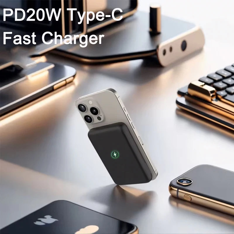 Power Bank Magnético WonderNest 10000mAh para iPhone 11-16