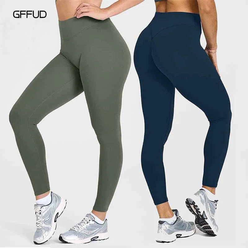 Calça Legging Feminina Nude Academia Cintura Alta Levanta Bumbum Esportiva Fitness Corrida Emagrecedora Comprida Legging Mujer Gym