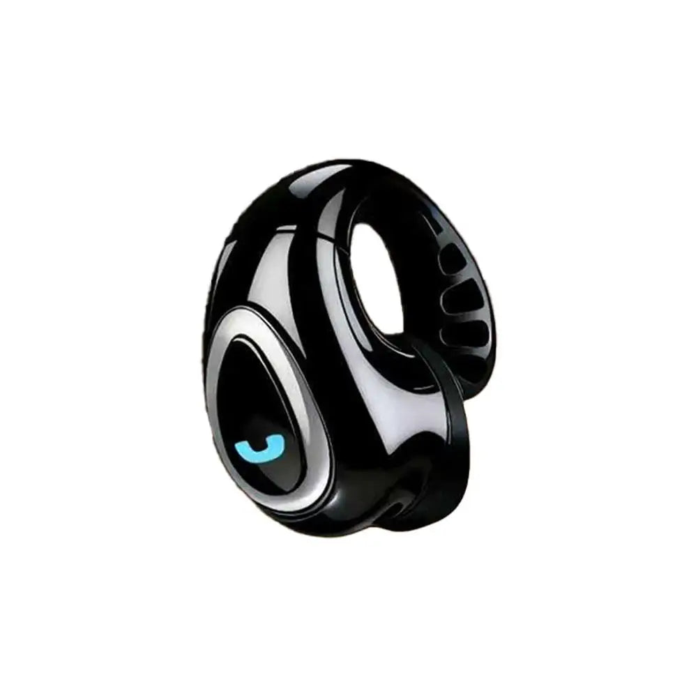 Open-Ear Air Conduction Earbuds Bluetooth 5.4 Clip-On Single Headset HIFI Stereo Sound Waterproof Sport/Running Mini Earphone