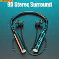 9D Bluetooth Fone de Ouvido sem fio Fone de Ouvido Magnetic...