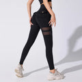 Mulher Novo Estilo Quente Roupa de Academia Treino Esportivo Calças Legging Recortadas Fitness Feminina Cintura Alta Yoga Tights