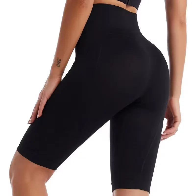 Calça Legging Fitness Push Up Feminina Nuas Sensação Treino Controle Barriga Yoga Corrida Academia Fina Cintura Alta Esportiva Shorts Ciclista