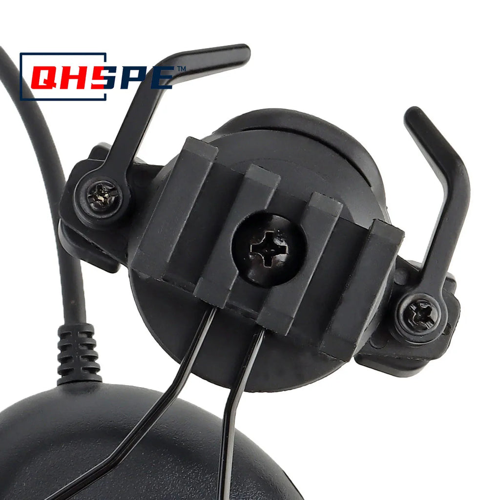 Novo headset montado em capacete Versão com cancelamento de ruído sem ruído do chip tático de quinta geração do núcleo do headset