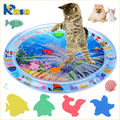 Pet Water Sensory Play Mat Cooling Pad Cats Dogs