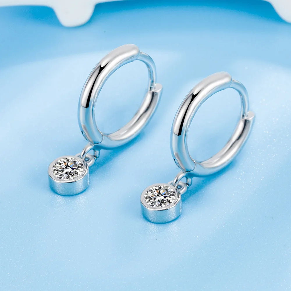 925 Sterling Silver Earrings Zircon Pearl Twist Luxury Stud Earrings For Women brincos pendientes bijoux