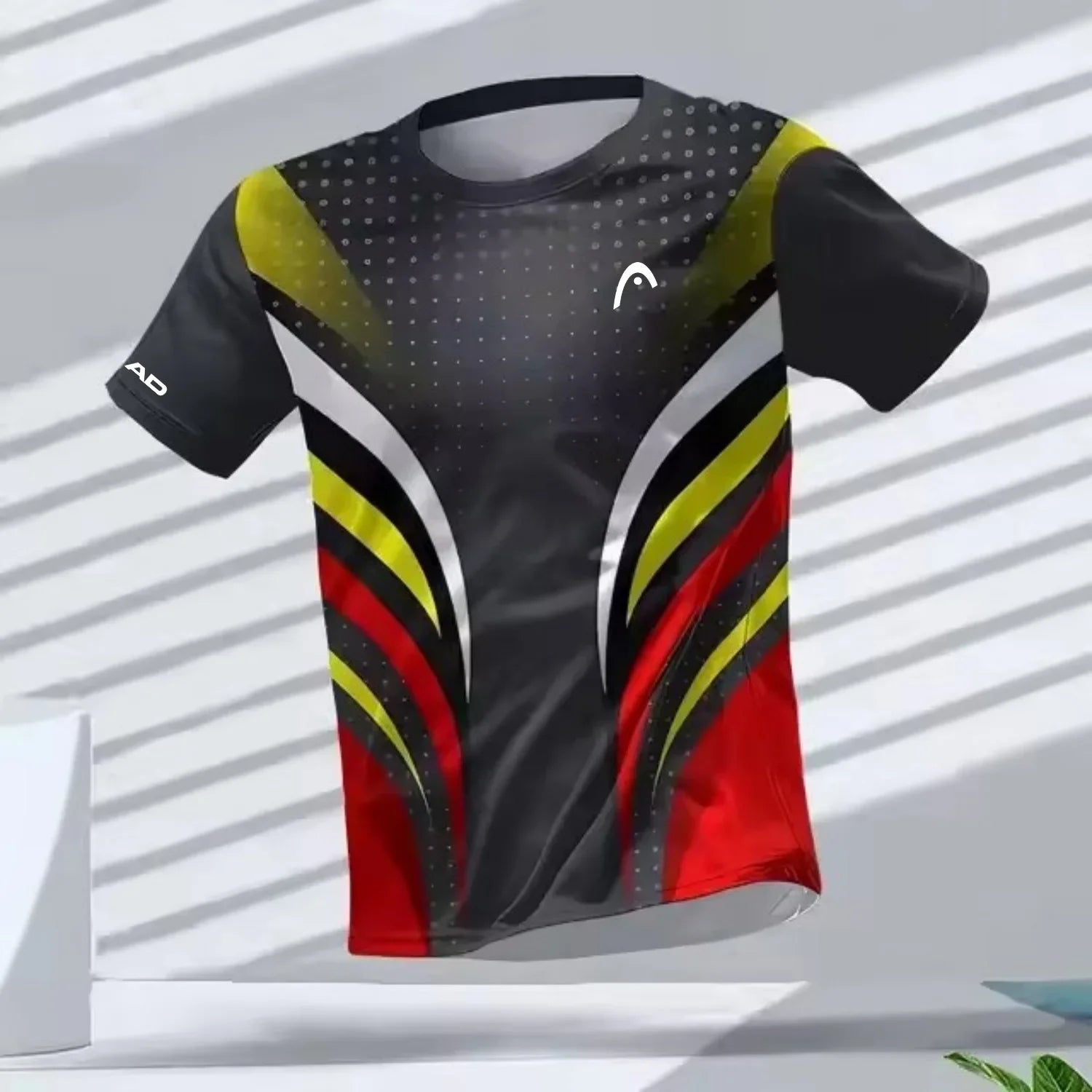 Camisetas Masculinas Esportivas para Corrida ao Ar Livre Treino Secagem Rápida Respirável Gola Redonda Manga Curta Casual Fashion Solta