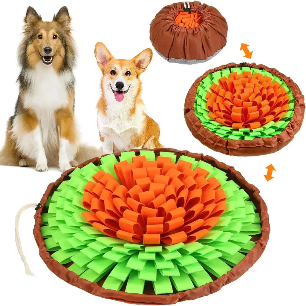 Pet Snuffle Mat Dogs Interactive Foraging Slow Feed