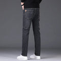 Calça Jeans Reta Masculina Moda Masculina 2026 Calça Slim Fit Elástica Confortável Macia Negócios Jeans Calça Jeans Marca de Roupa Masculina