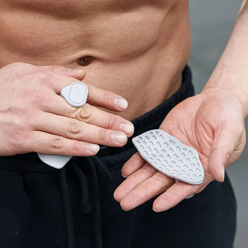 2 Peças Luvas de Musculação Grip para Levantamento de Peso Flexíveis para Homens Mulheres, Luvas de Treino Sem Dedos, Luvas de Ginástica, Barra Fixa, Musculação