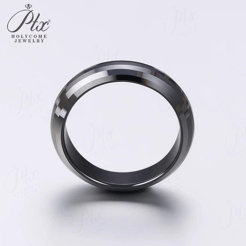 Anel 100% Diamante Moissanite Pedido de Casamento Aliança Aniversário Luxo Alta Qualidade para Homens e Mulheres Joia Rara