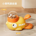 Brinquedos para Animais de Estimação Alimentador Automático Brinquedo para Gato Lançador de Petiscos Liofilizados Brinquedo para Mastigar para Cães Dispensador de Pato Dispensador Interativo de Lanches para Animais de Estimação para Gatos