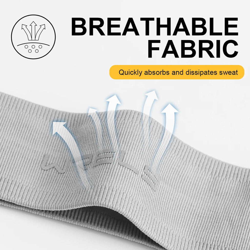 Faixa Esportiva de Cabelo Antiderrapante para Yoga, Secagem Rápida, Corrida, Absorção de Suor, para Homens e Mulheres