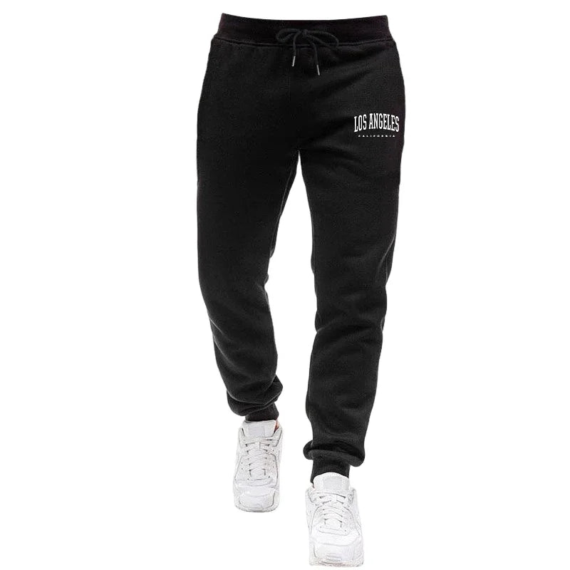Conjunto Masculino de Loungewear 2026 Camiseta de Algodão Macio e Calça Jogger de Caimento Solto Roupa Confortável para Casa Primavera Verão Camisetas Casuais + Calças