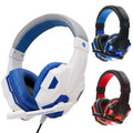 Gaming Headsets Over-Ear 3.5mm Wired Fone de Ouvido Music Stereo...