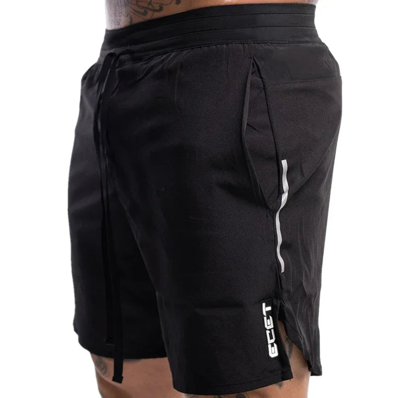 Brand Men Fitness Bodybuilding Gyms Workout Shorts Man Summer Male...