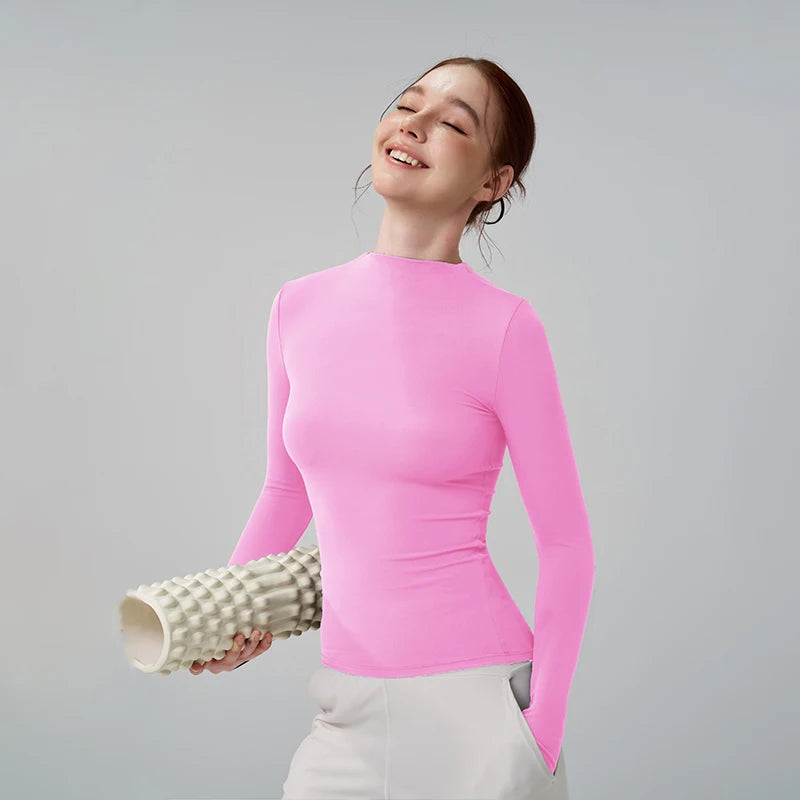 Top Fitness Gola Alta Feminino — Aquecimento e Estilo no Treino