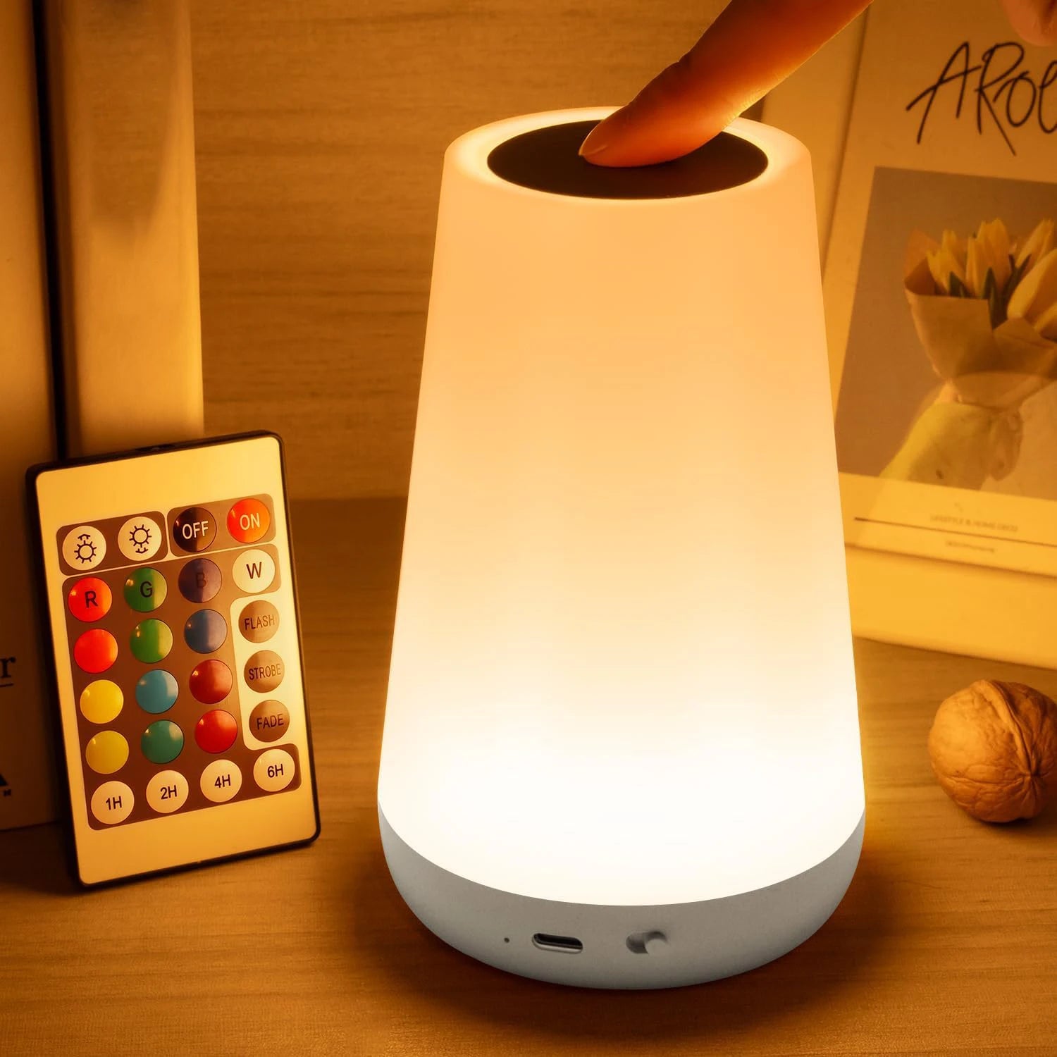 WonderNest S-Shape LED Night Light USB 1pc