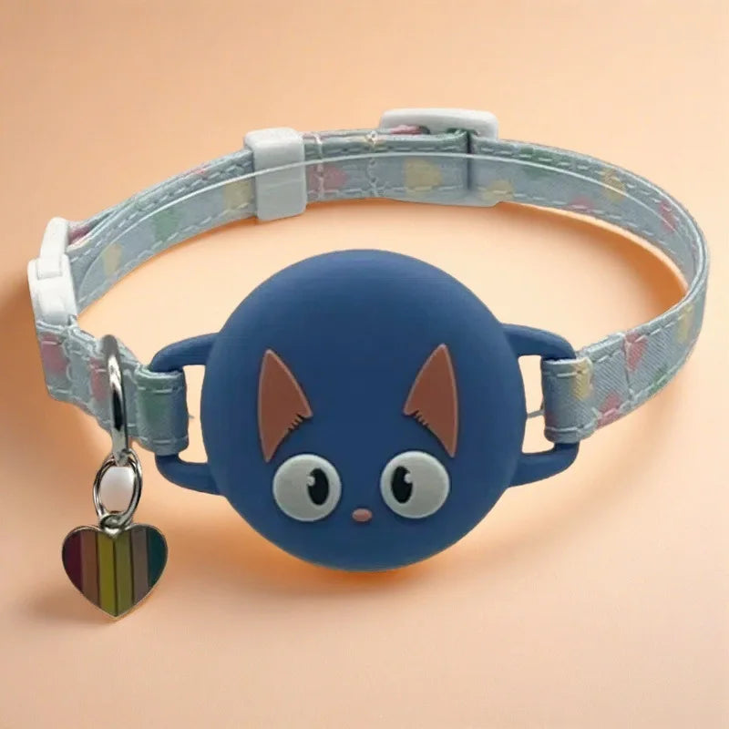 Outdoor Luminous Anti Slip Lost Cat Collar Cat Collar Anti Suffocation Collar Silicone Protective Cover for Kittens and Pets