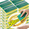 50/2Pcs Cozinha Dishwashing Macio Sponge Absorbent Clean Rub Pot...