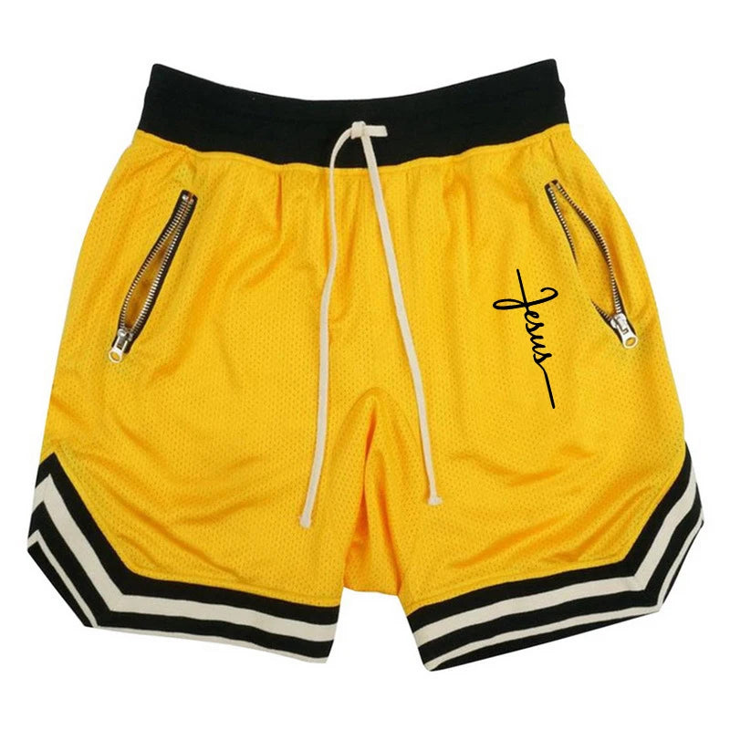 Men's Summer Sports Basketball Shorts Fitness Quick Dry Running...