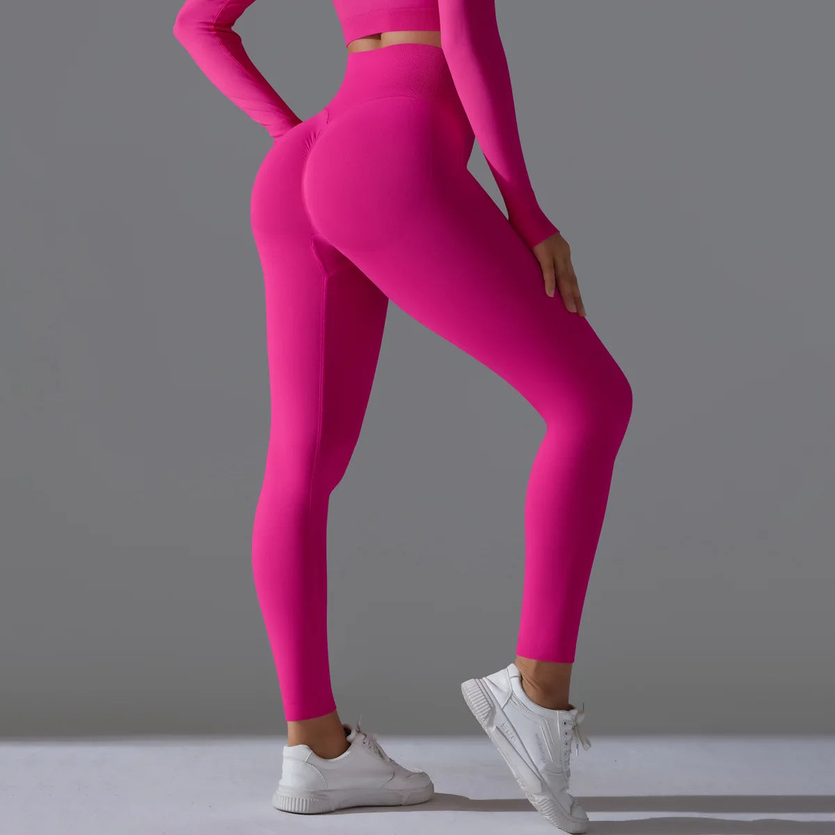 Women Seamless Yoga Pants High Waist Hip Lifting Running Sports Leggings Women's Fitness Workout Yoga Legging Pants Gym Clothing