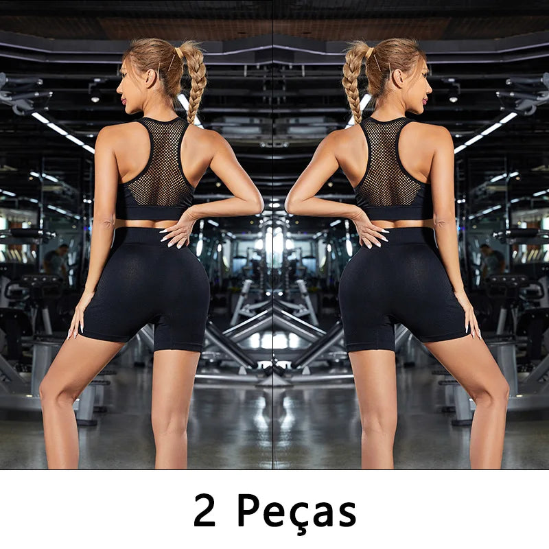 2 unidades, Shorts Esportivo Feminino, Shorts De Academia, Calça De Yoga Feminina Com Controle De Barriga E Bumbum