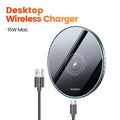 WonderNest Carregador Sem Fio 15W Base de Carregamento Rápido