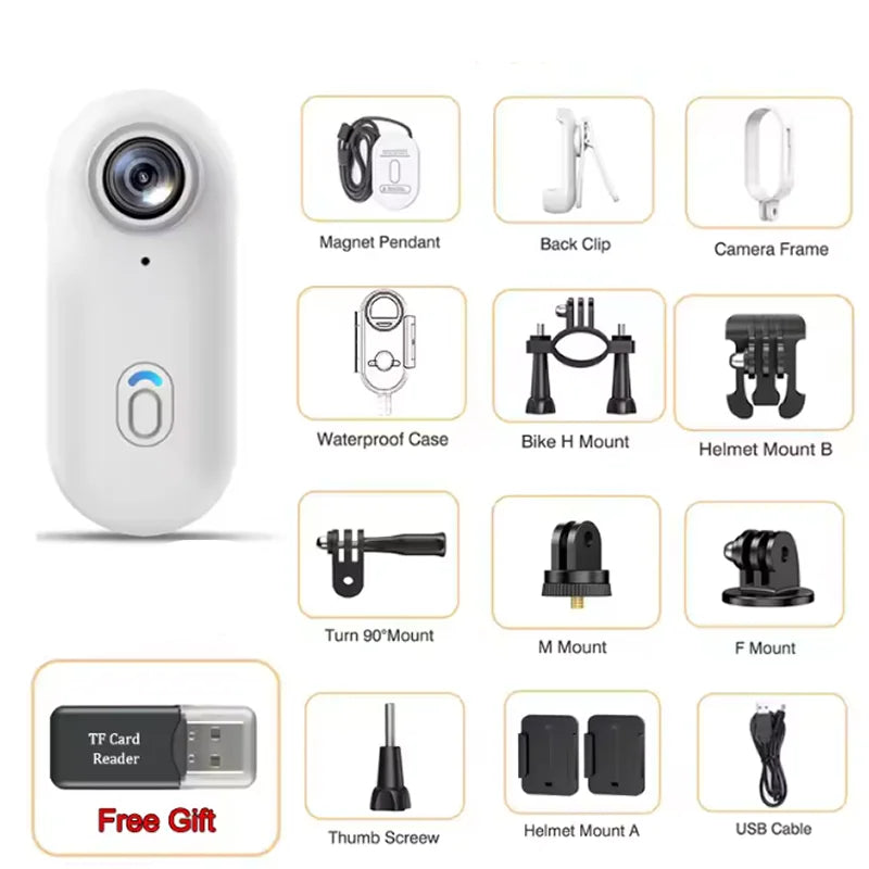 4K Outdoor Sports - Camera 1080P - Mini Camera In