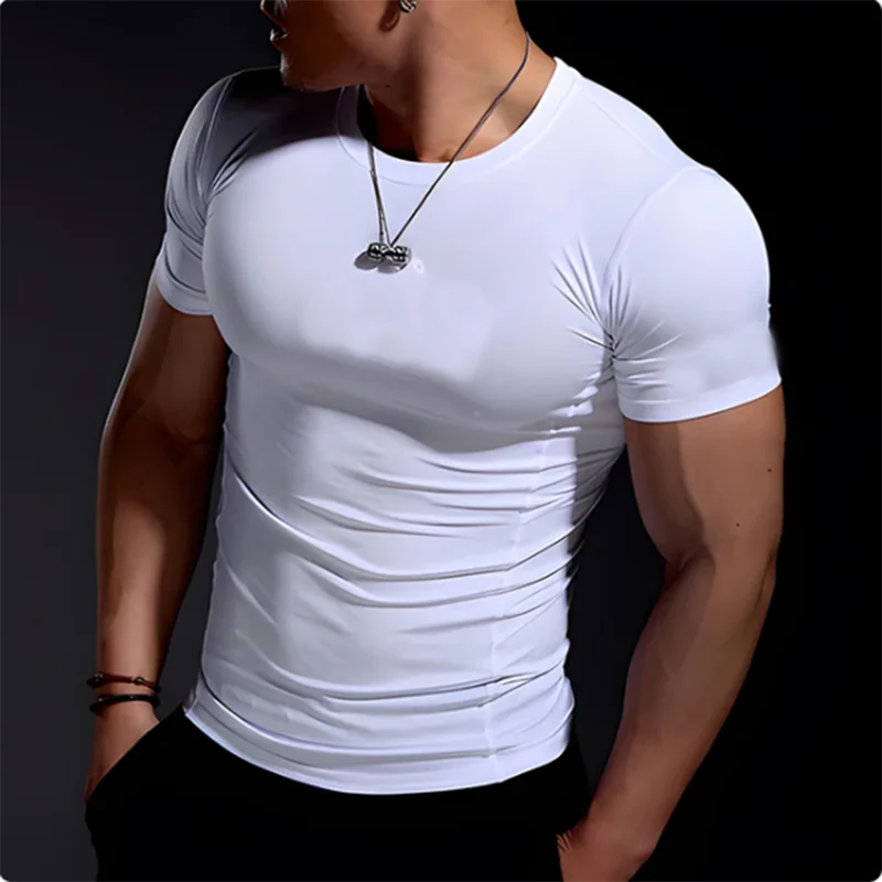 Camiseta Compressão Masculina — Suporte e Performance no Treino