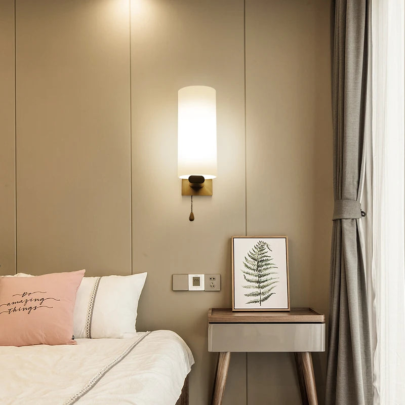 WonderNest Wood Wall Lamp White LED 12W