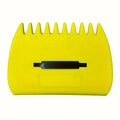 Handheld gardening rake