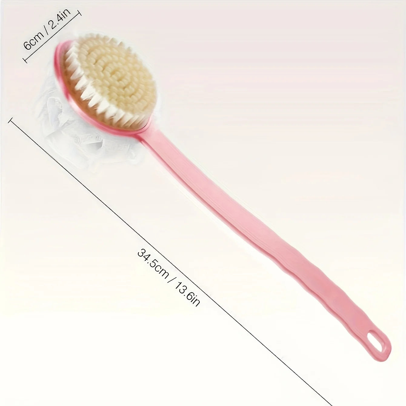 Exfoliating Body Scrubber Shower Brush